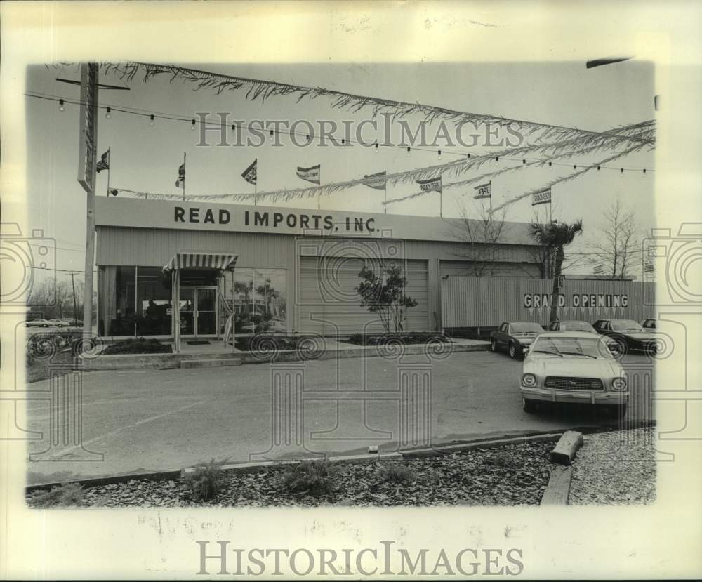 1976 Press Photo Read Imports, Inc. Building, Louisiana- Historic Images