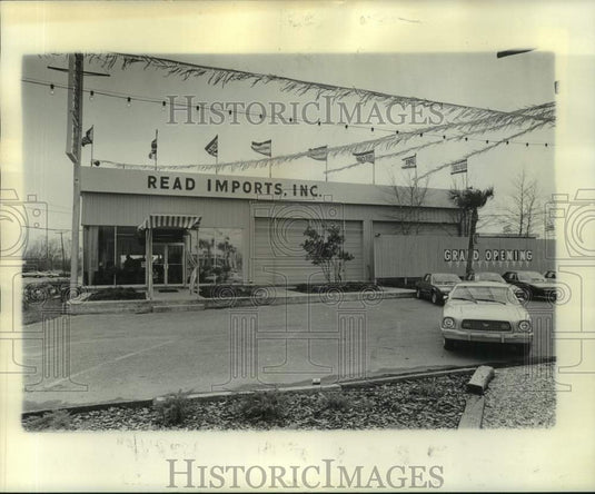 1976 Press Photo Read Imports, Inc. Building, Louisiana- Historic Images