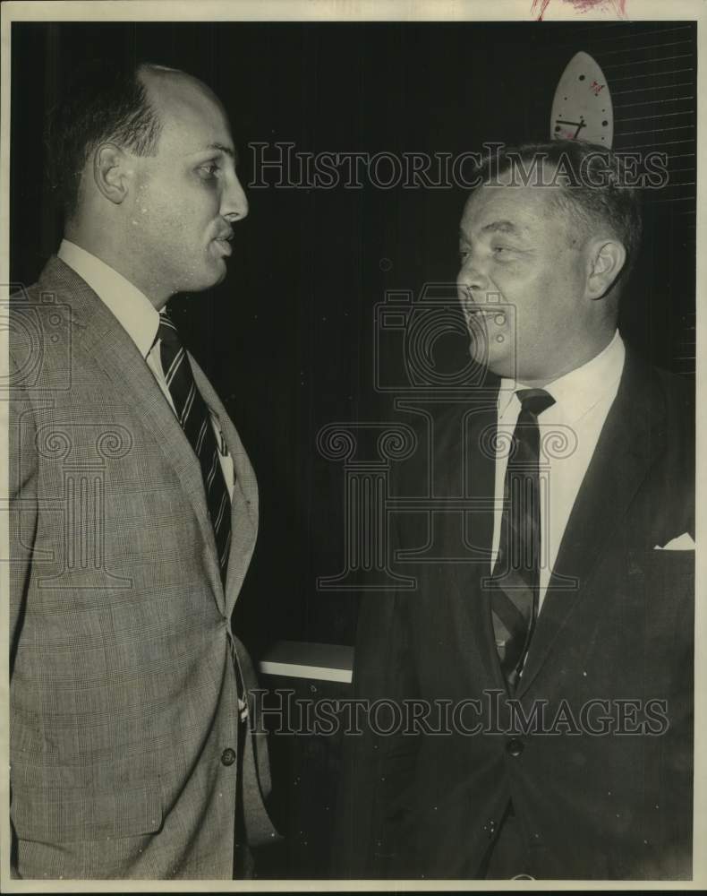 1967 Press Photo N.P. Sapieha & J.P. Rio Branco- Brazians at International House