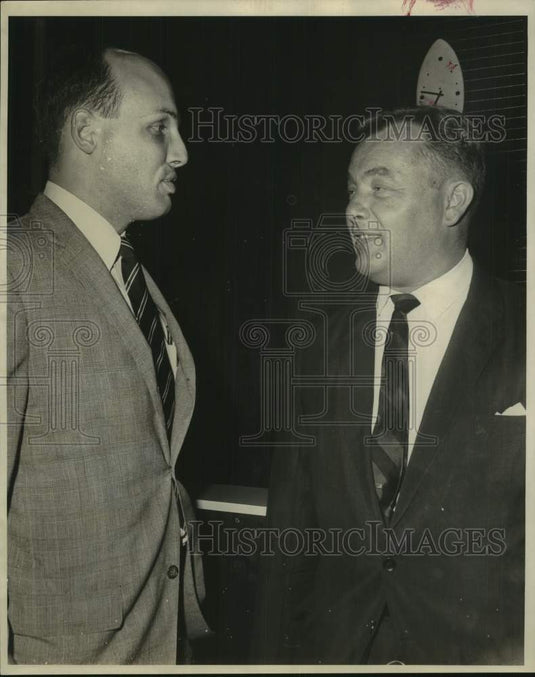 1967 Press Photo N.P. Sapieha & J.P. Rio Branco- Brazians at International House