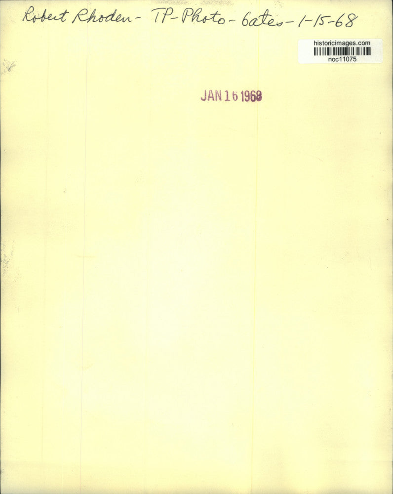 1968 Press Photo Robert Rhoden of New Orleans - noc11075