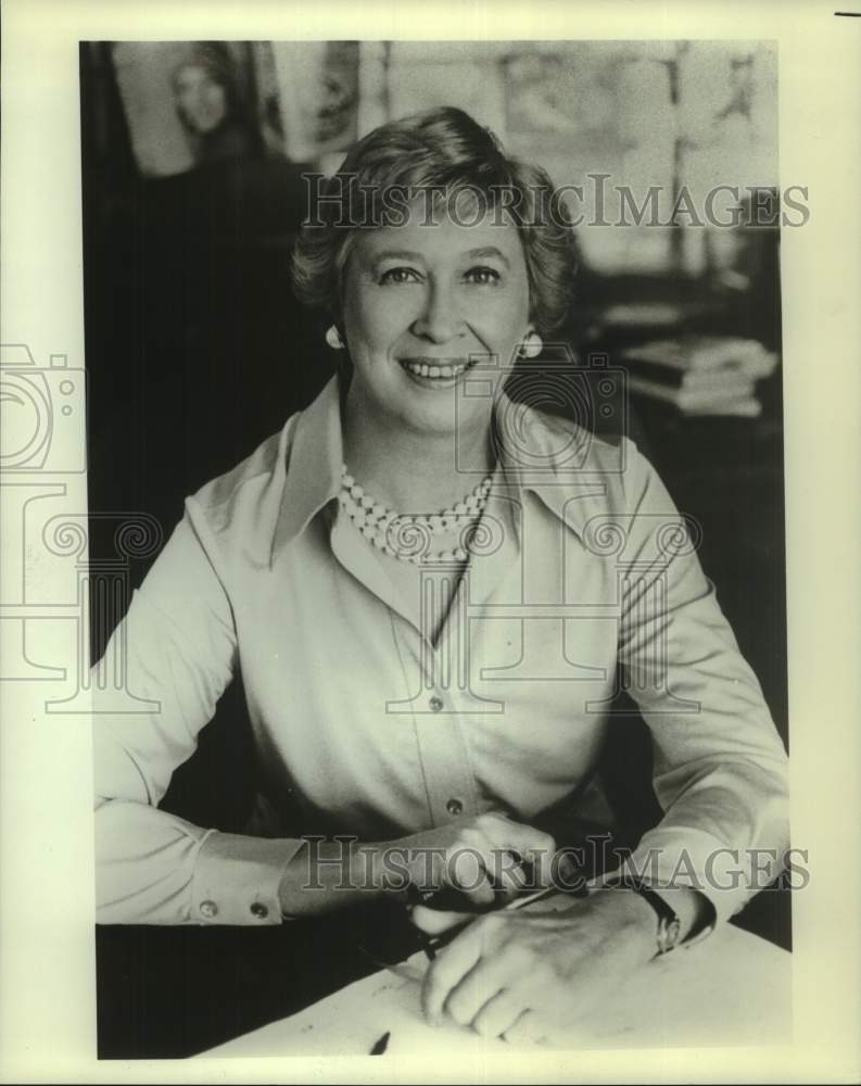 1979 Press Photo Geraldine E. Rhoads, Editor in Chief for Woman&#39;s Day- Historic Images