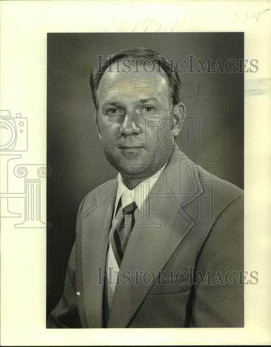 1978 Press Photo Roy R. Richardson, teacher running for school board seat- Historic Images