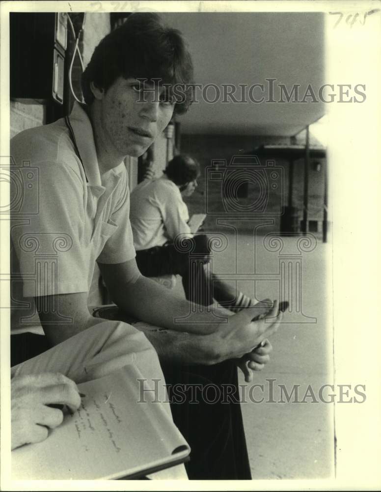 1979 Press Photo Arizona Wranglers - Alan Risher, Football Player - no ...