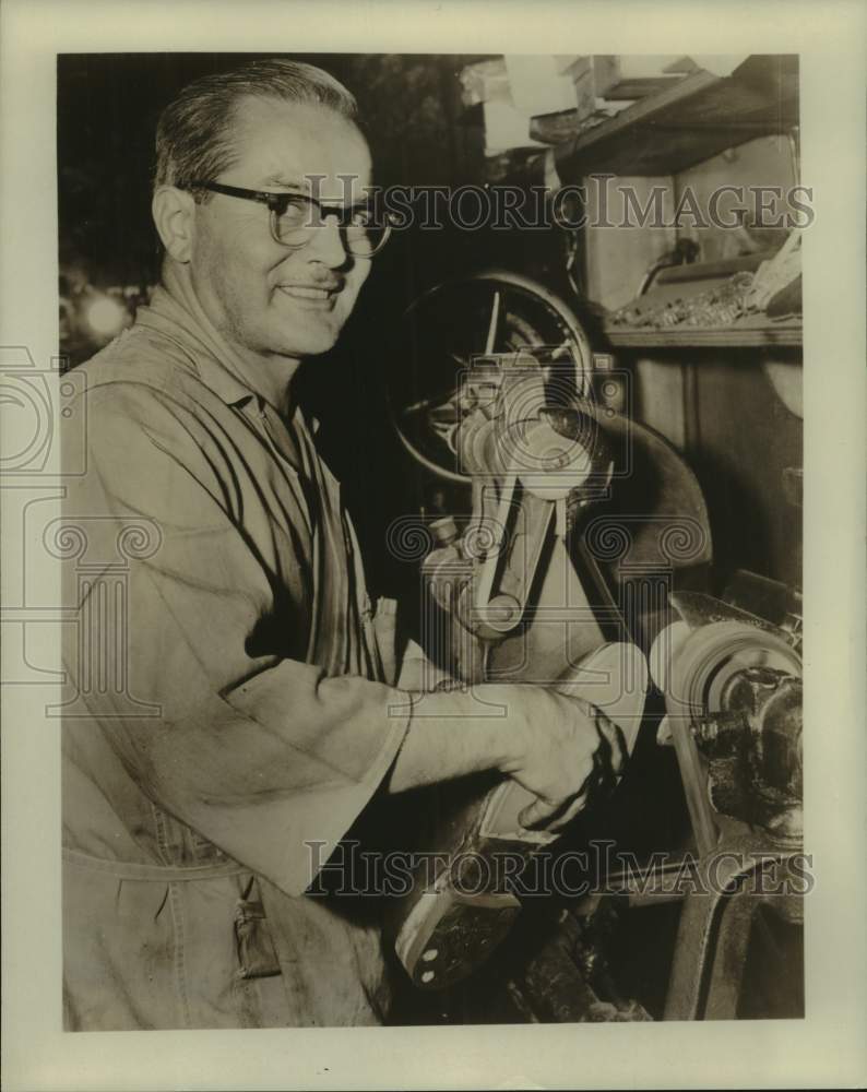1955 Press Photo Gino Prato - noc11548