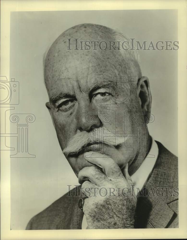 1961 Press Photo Hoffman Nickerson, author of the book, &quot;The Loss of Unity&quot;