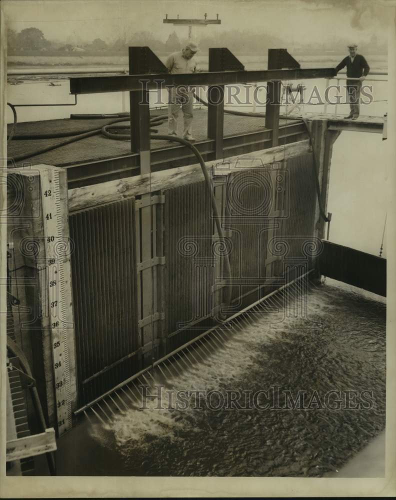 1960 Press Photo Sewerage &amp; Water Board New Pumping Station in New Orleans