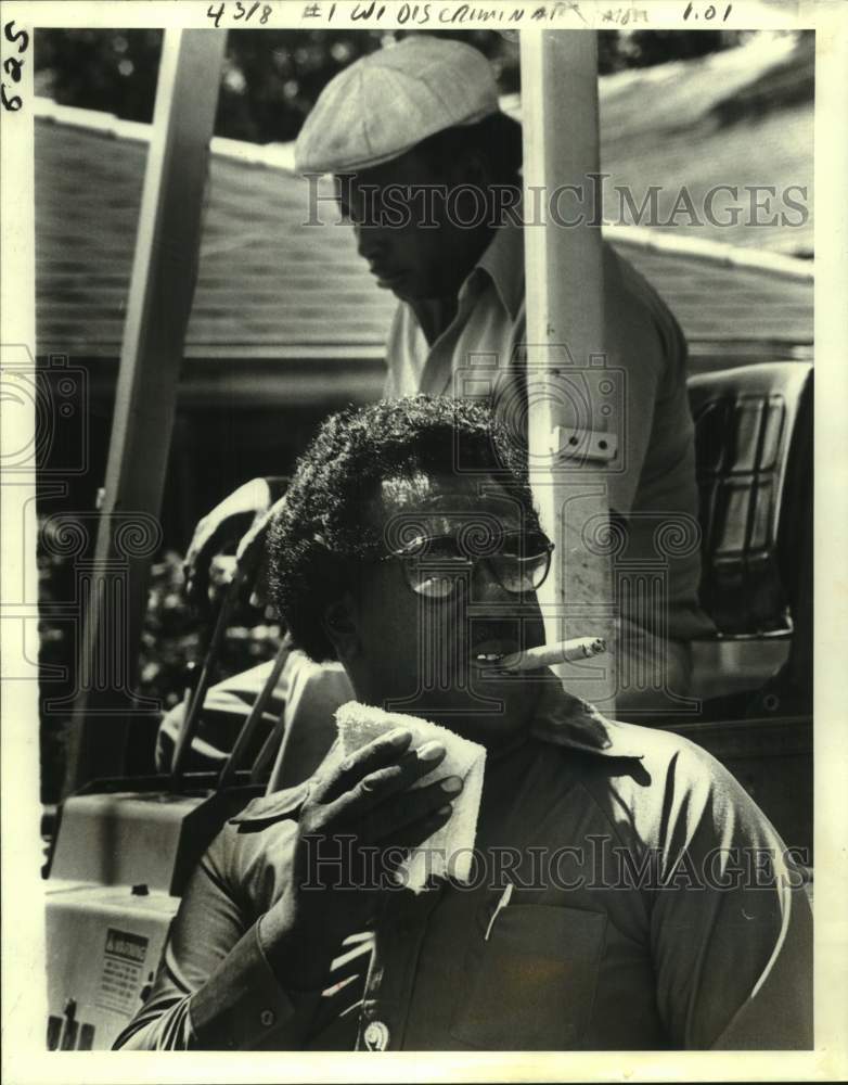 1980 Press Photo New Orleans Sewerage and Water Board - Frank Davis, Foreman- Historic Images