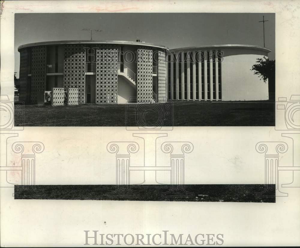 1965 Press Photo Nicholls State University - St. Thomas Aquinas Student Center- Historic Images