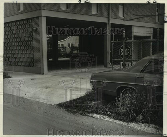 1967 Press Photo Obstructed Gutters in New Orleans, Louisiana - noc12225