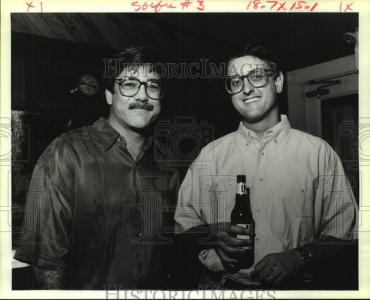 1994 Press Photo Mark Stearns & Richie Daniel, Louisiana State University Swim- Historic Images