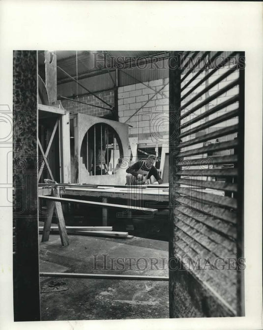1969 Press Photo Construction of Repertory Theatre on OÃƒÂ¢Ã¢EšÂ¬Keefe Street