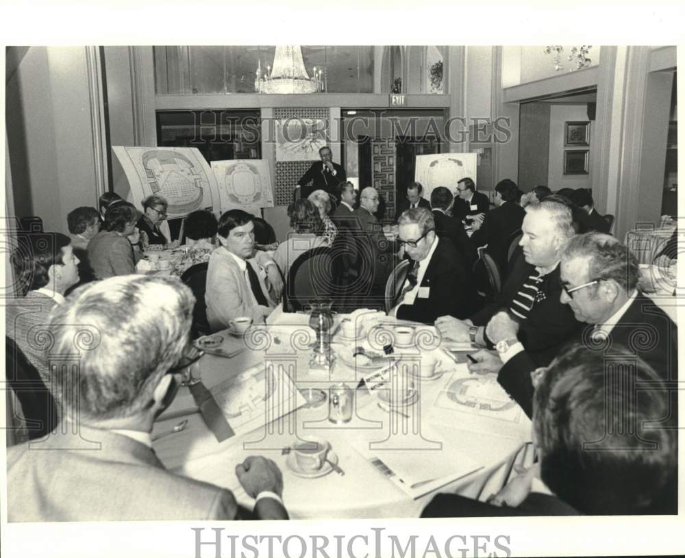 1978 Press Photo Republican National Convention Site Committee Meeting