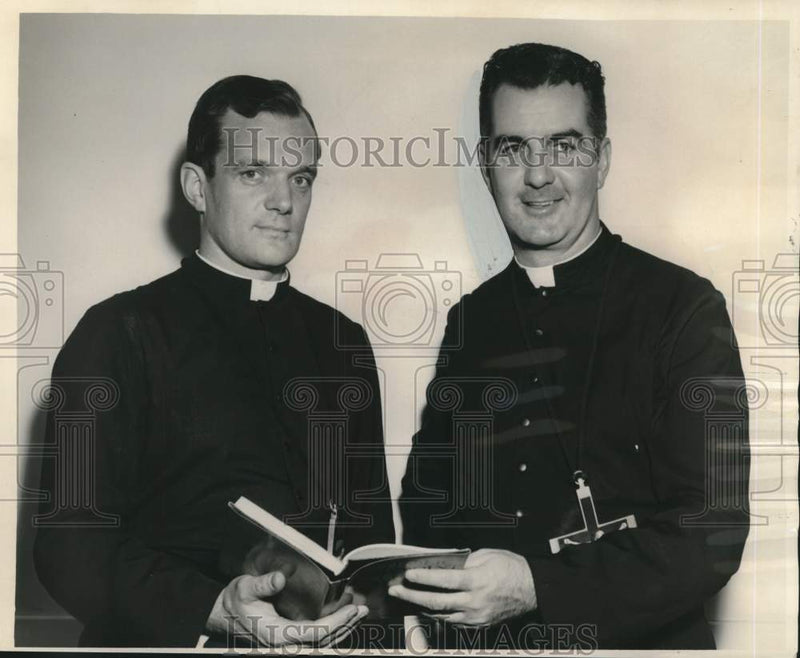 Load image into Gallery viewer, 1961 Press Photo The Reverend Peter V. Rogers, Our Lady of Guadalupe Church
