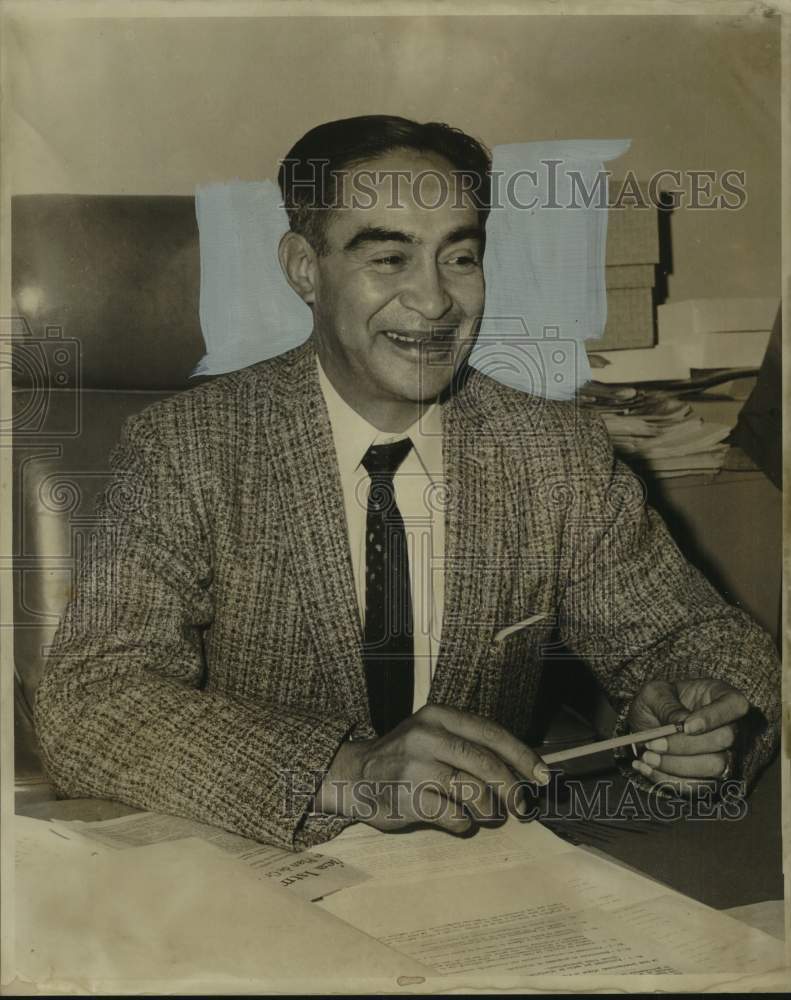 1963 Press Photo Raul Reina Rosal, Guatemalan Consul-General to New Orleans