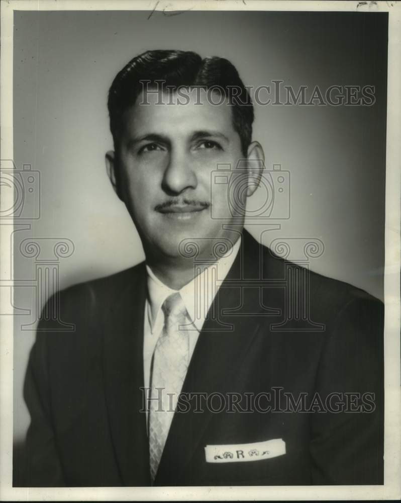 1962 Press Photo Anthony P. Robino, King Venus XVIII, New Orleans - noc14761