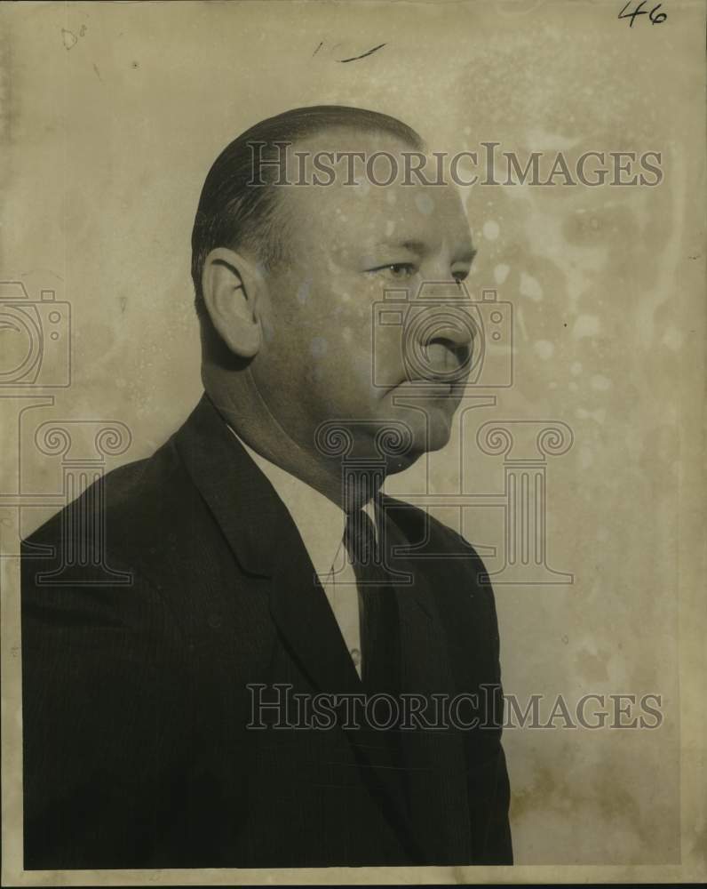 1960 Press Photo Louisiana Electric Co-op Association president Alfred Robinson