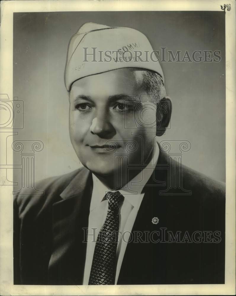 1958 Press Photo Richard L. Roudebush, Veteran - noc15033