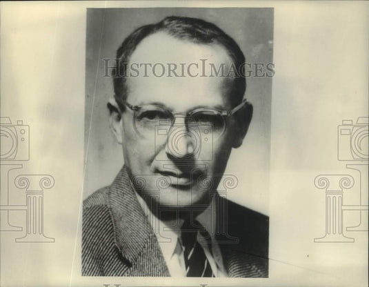 1964 Press Photo Walter W. Raston, New Orleans - noc15050