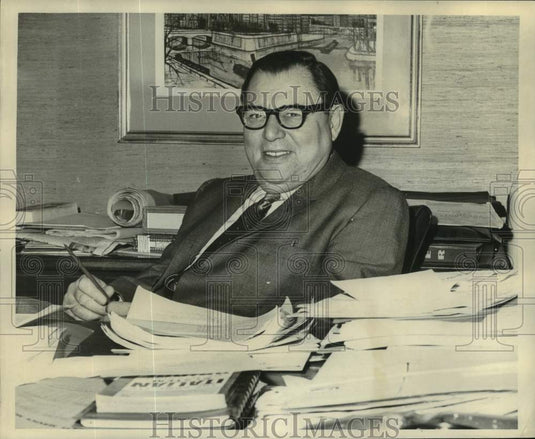1966 Press Photo Julius Rosenblum, Bridge Expert - noc15233