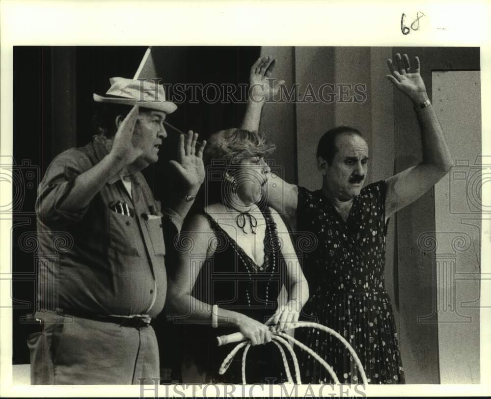 1988 Press Photo Scene From My Husbands Wild Desires at Rose Dinner Theater