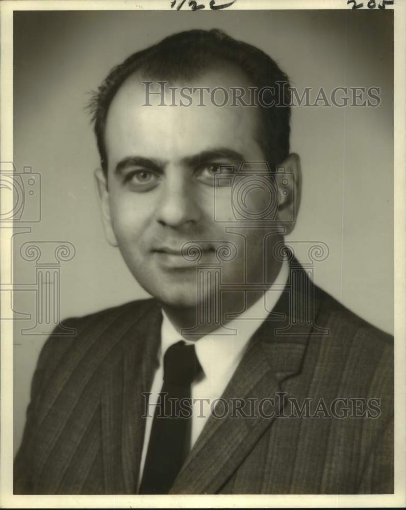 1963 Press Photo Joseph Provenzano, Jr., Candidate, Jefferson Parish President- Historic Images