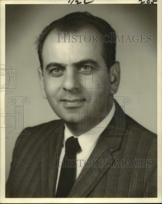 1963 Press Photo Joseph Provenzano, Jr., Candidate, Jefferson Parish President- Historic Images