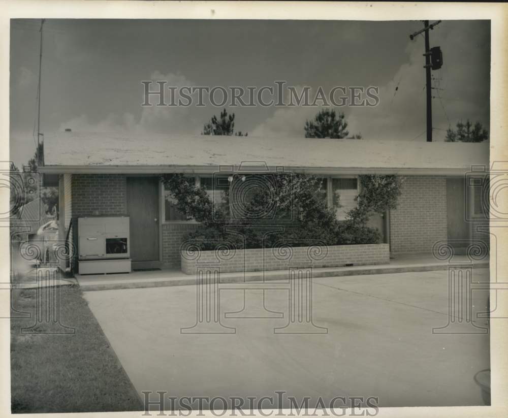 1959 Press Photo Exterior View of Pine Manor Motel - noc19739