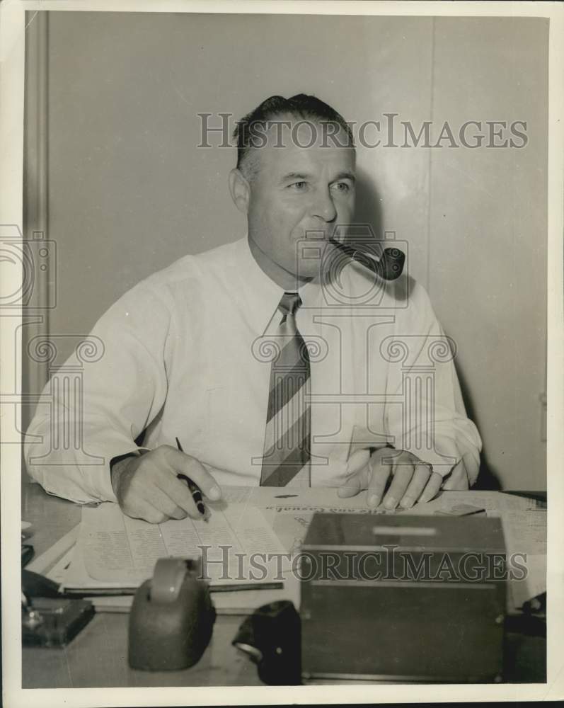 1964 Press Photo Andy Pilney, Tulane University Football Coach - noc20322- Historic Images