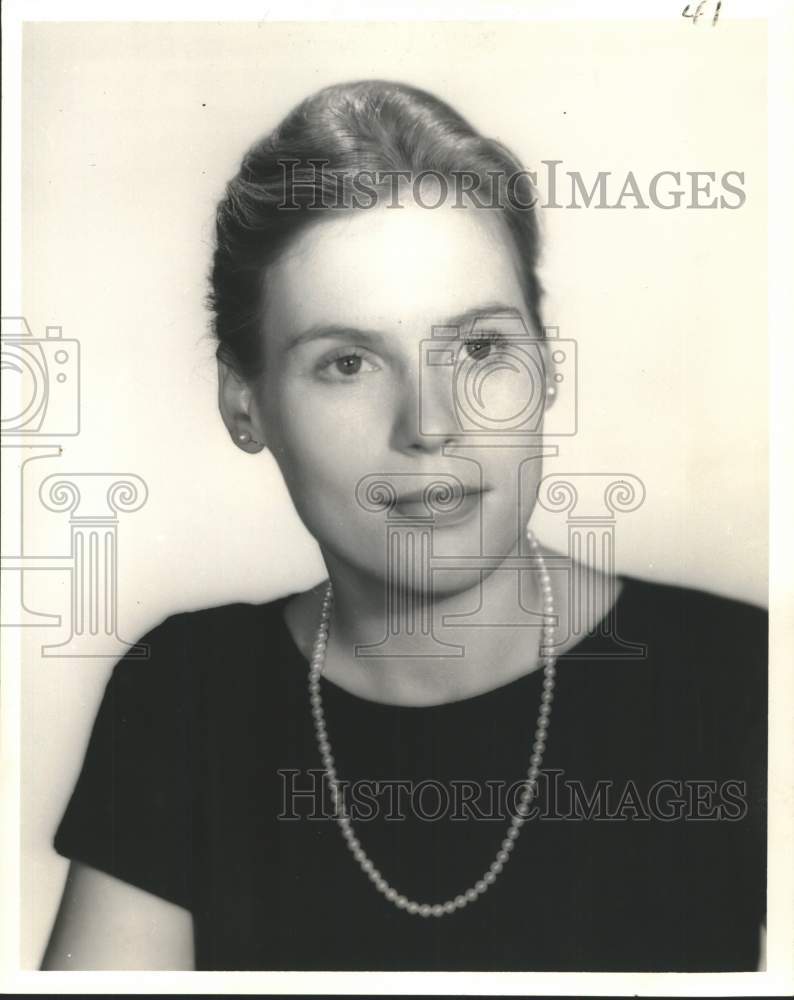 1961 Press Photo Ann Saunders Porteous, daughter of Mr. &amp; Mrs. William Porteous- Historic Images