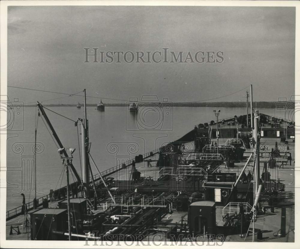 1966 Press Photo Port of New Orleans, Louisiana, view - noc22364