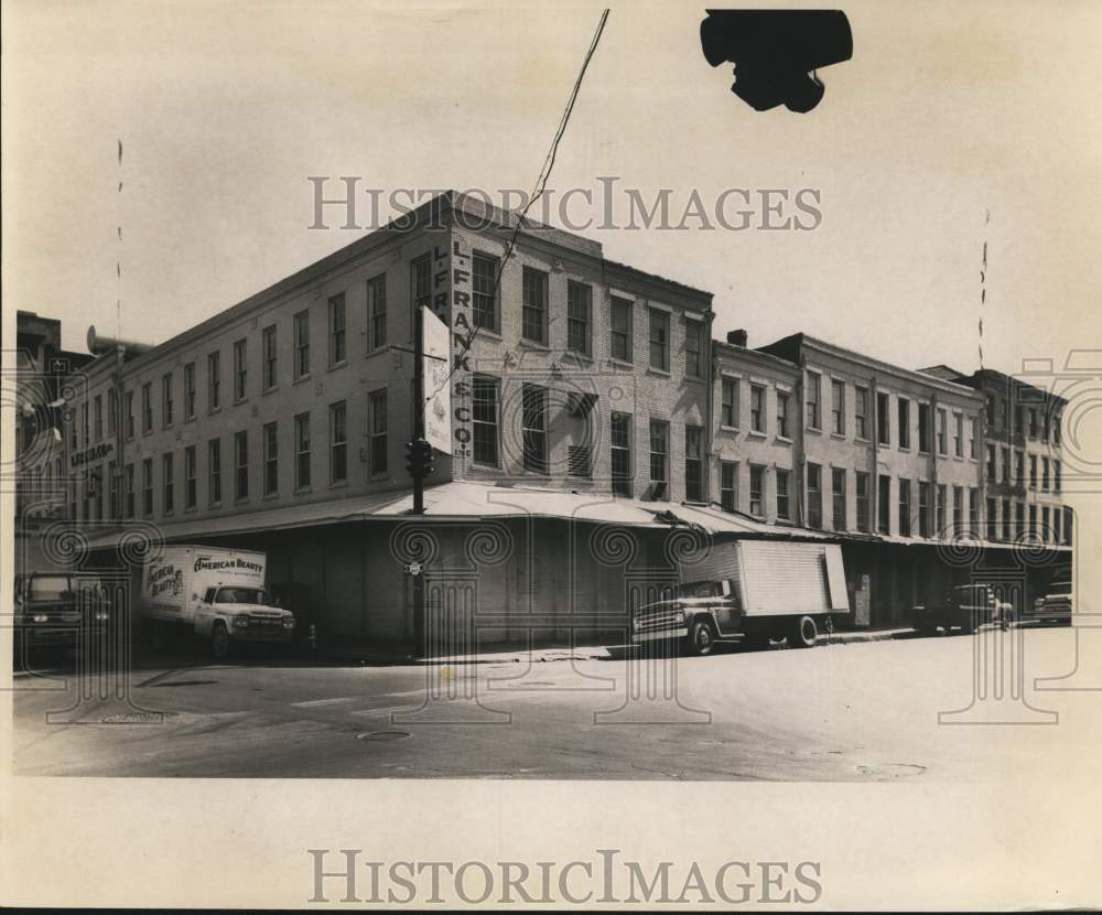 1964 Press Photo Building at Poydras Street- Historic Images