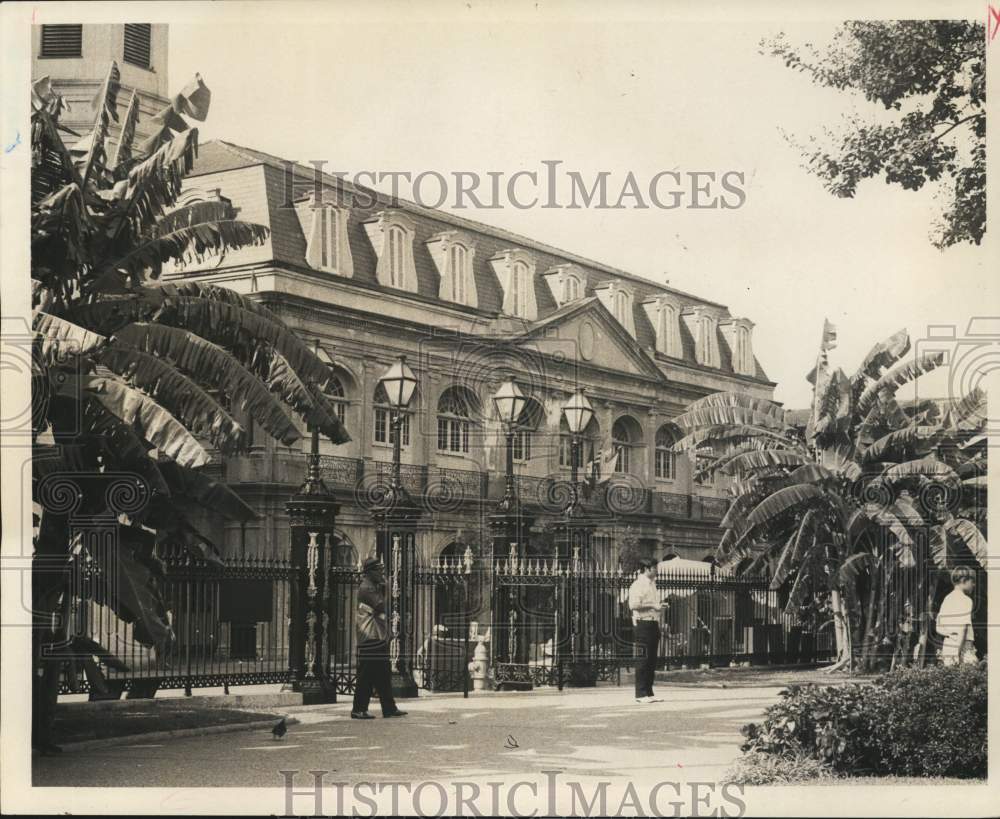 1972 Press Photo Presbytere where headquarters and exhibits of LA State Museum.
