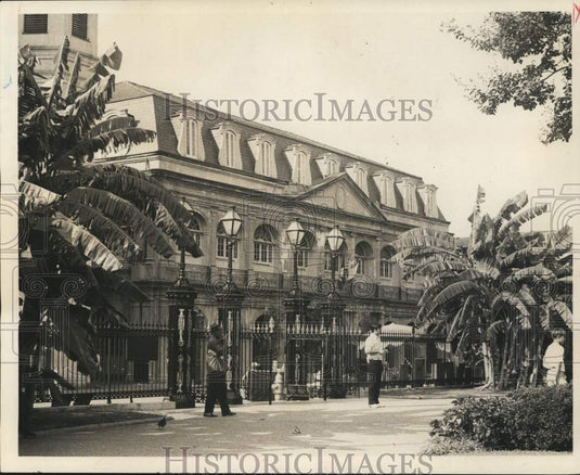 1972 Press Photo Presbytere where headquarters and exhibits of LA State Museum.