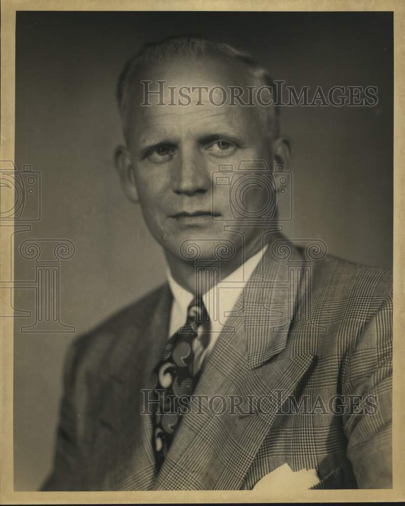 1950 Press Photo Einar Pederson of Tulane University, Louisiana - noc23205- Historic Images