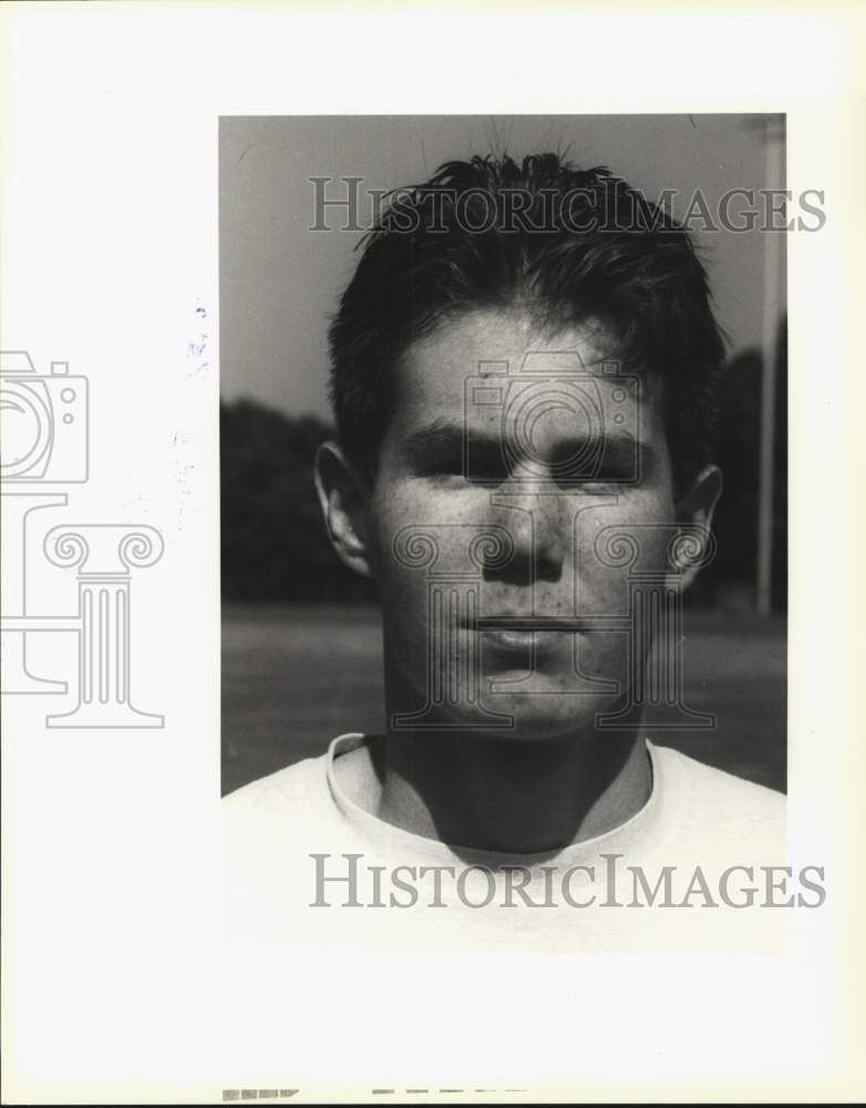 Press Photo St. Bernard High School football player. - noc23338- Historic Images