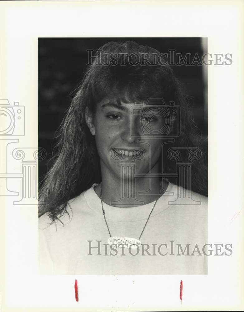 Press Photo St. Bernard High School - Tammi Cunningham, Student, Louisiana- Historic Images