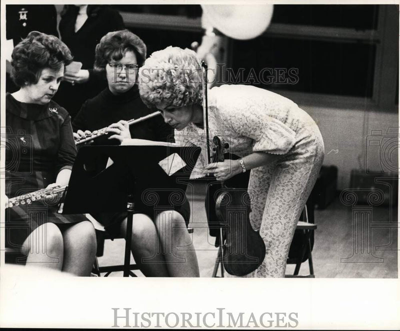 Load image into Gallery viewer, 1969 Press Photo St. Bernard Parish Delta Brass Band members during performance
