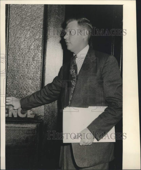 1953 Press Photo Morey Sear, United States District Judge - noc24883