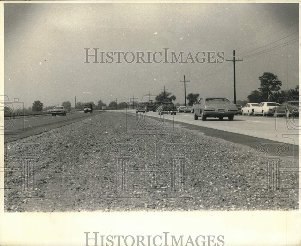 1971 Press Photo The four-laned State Route 23 south of Belle Chasse - noc25047- Historic Images