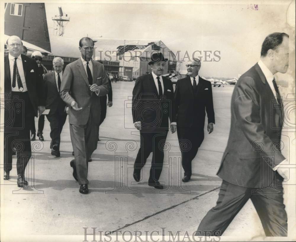 1966 Press Photo Prince Philip during his visit to New Orleans - noc25175