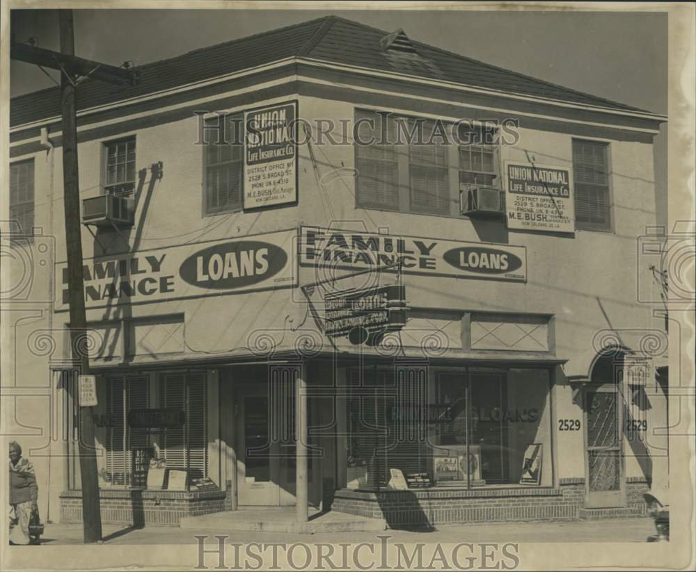 1960 Press Photo 2531 South Brand Street, New Orleans - noc25604