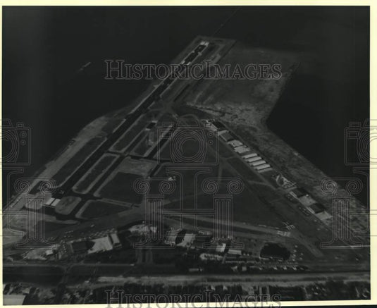 1980 Press Photo Aerial view of New Orleans Airport. - noc26822- Historic Images