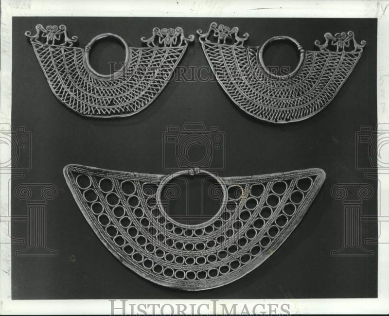 Load image into Gallery viewer, 1980 Press Photo New Orleans Museum of Art's exhibit 'Gold of Eldorado.'
