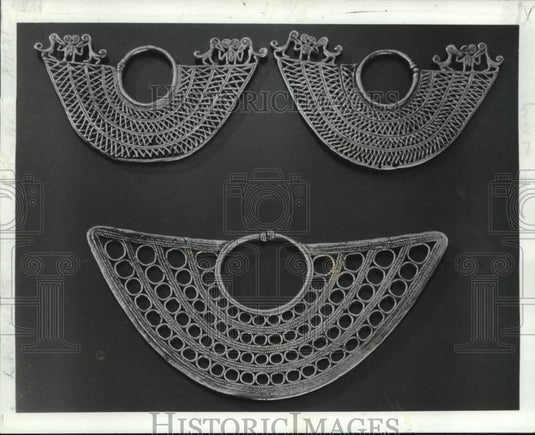 1980 Press Photo New Orleans Museum of Art's exhibit 'Gold of Eldorado.'