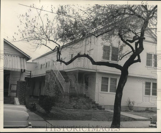 1957 Press Photo Residence at 2612-14 Soniat LaNasa - noc27085