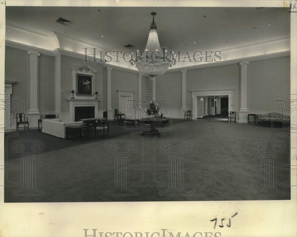 1960 Press Photo New Orleans Country Club remodeled main lounge - noc27130
