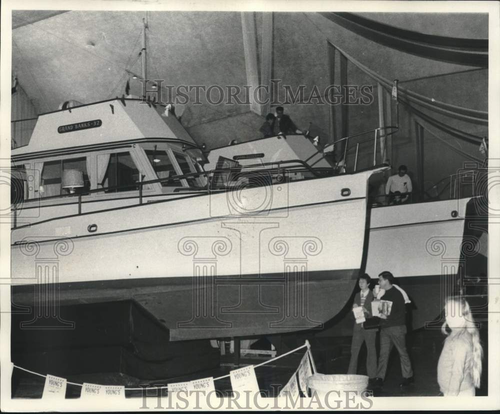1973 Press Photo View of New Orleans International Boat Show - noc27245