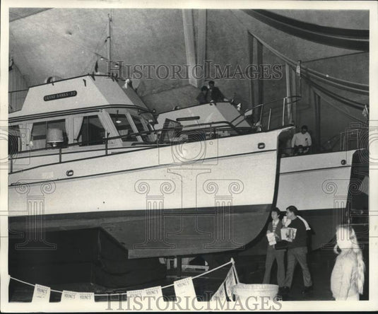 1973 Press Photo View of New Orleans International Boat Show - noc27245