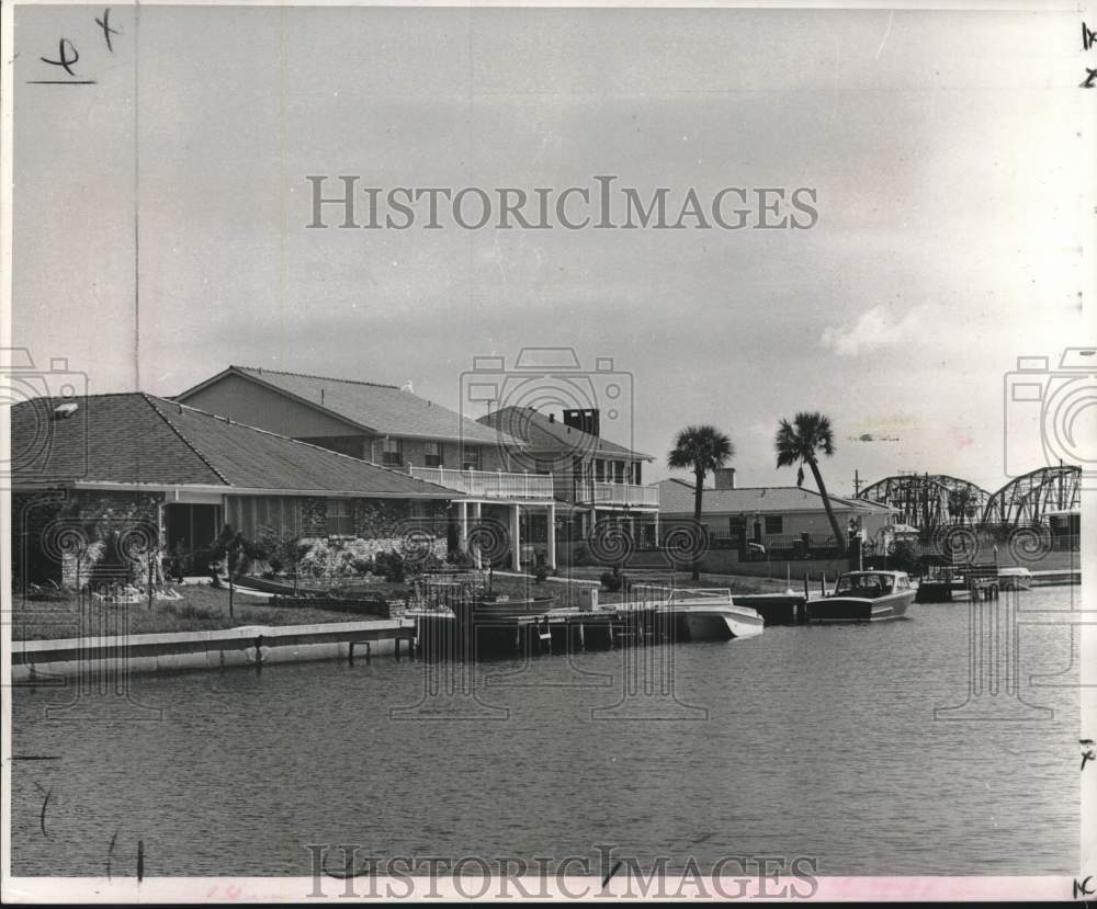 1969 Press Photo New Orleans East housing development - noc27358